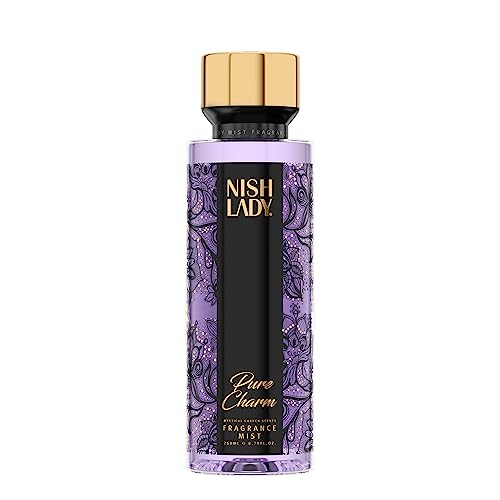Nishlady Pure Charm Body Mist Spray 260 ml - Bruma Corporal Perfumada
