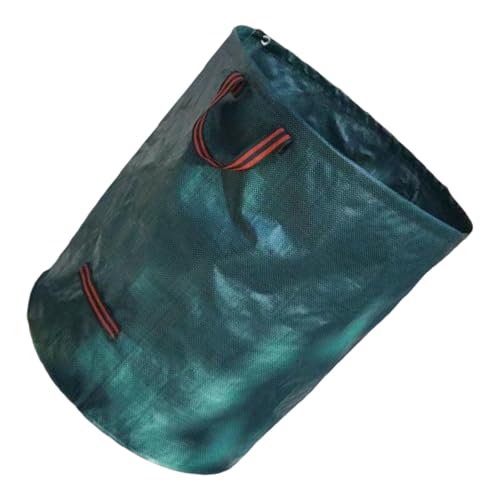 Bolsa de recogida de residuos de jardín de alto rendimiento, 300 L, resistente al agua y plegable, ideal para hojas de jardín y escombros