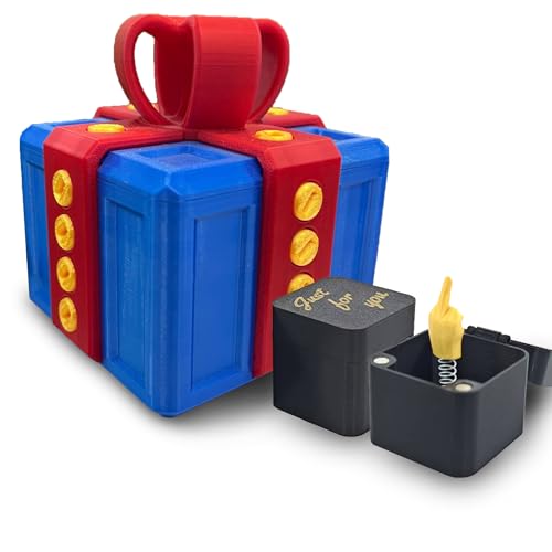 The Annoying Present Avec Middle Finger – Boîte Casse-tête à Vis – Farce Humoristique Pour Adultes – Coffret Puzzle Vert