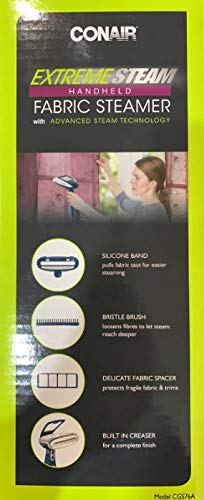 conair extremesteam handheld fabric steamer cgs76a