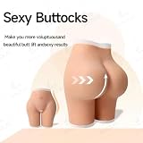Adima Realistyczne silikonowe majtki z otwartym krokiem Hip Enhancers Spodnie Butt Lift Shaper Control Panty dla kobiet Crossdresser,Color2,T2.6