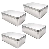 Fer‑blanc certifié contact alimentaire – Chaque boîte est fabriquée en fer‑blanc avec un vernis alimentaire neutre, sans BPA, adapté à la conservation du sucre, café ou thé