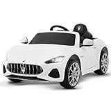 Uenjoy Maserati GranCabrio 12V Electric Kids Ride On Cars Motorized Vehicles with RC Remote Control,...