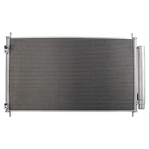 Image of TRQ A /C Condenser and Receiver Drier Assembly Compatible with 2012-2019 Toyota Prius C