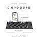 Logitech K585 Multi-Device Slim Wireless Keyboard, Built-in Cradle for Device; for Laptop, Tablet, Desktop, Smartphone, Win/Mac, Bluetooth/Receiver, Compact, Easy Switch, 24 Month Battery - Graphite