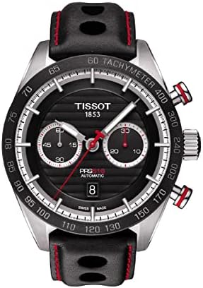 Mens T1004271605100 Tissot PRS 516 Automatic Chronograph Watch :  Amazon.co.uk: Watches