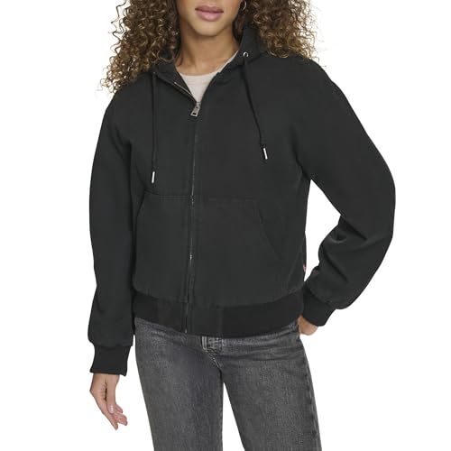 Levi's Women's Workwear Hoody Bomber (Standard and Plus Sizes)