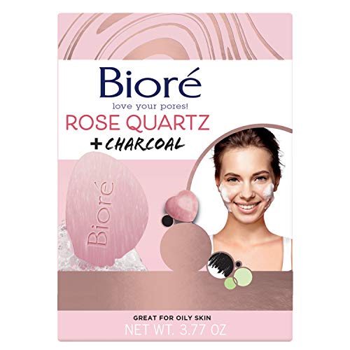 rose quartz biore face wash