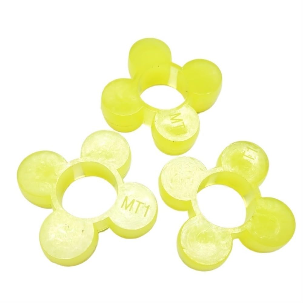 20pcs Flexible Couplings Buffer for MT1 MT2 Jaw Couplings - Durable Nylon and Polyurethane Rubber Buffers(19x48x12mm)