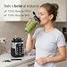 Imagen de Olvy Batidora Smoothie Maker 1500ml Vaso To-Go Temporizador LED 6 Cuchillas-Black