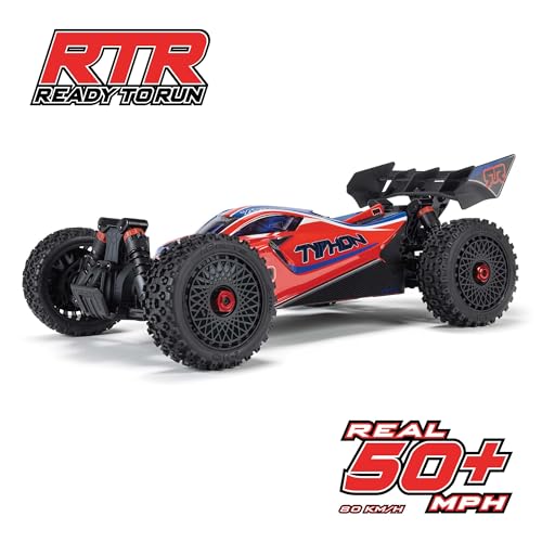 Image of ARRMA RC Car 1 /8 Typhon 4X4 223S BLX BRUSHLESS Buggy RTR (Battery and Charger Not Included) with DSC RED /Blue, ARA4306V4T3