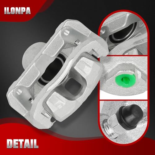 Image of Front Disc Brake Caliper Assembly with Bracket fit for 2003-2012 Honda Accord, 2001-2003 CL, 2004-2014 TSX, 1999-2008 TL, Front Right and Left Caliper set with 2PC, 19-B2584 19-B2585