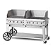 CROWN VERITY RCB-60RDP-SI Rental Grill Roll Dome Package,SI,60"