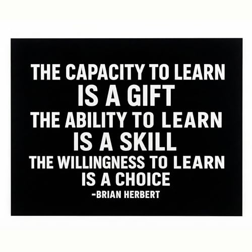 Motivational Wall Art for Office & Classroom Decor – Growth