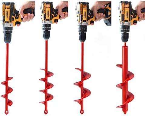 VASGOR Set of 4 Auger Drill Bit for Planting - Image 2