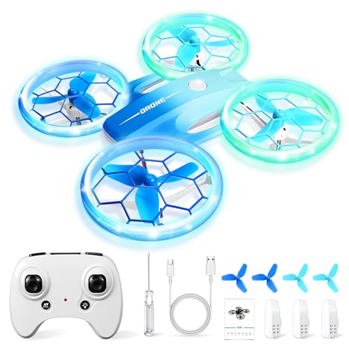 Charmofun Mini Drone Giocattolo per Bambini, Drone Telecomandato con 4