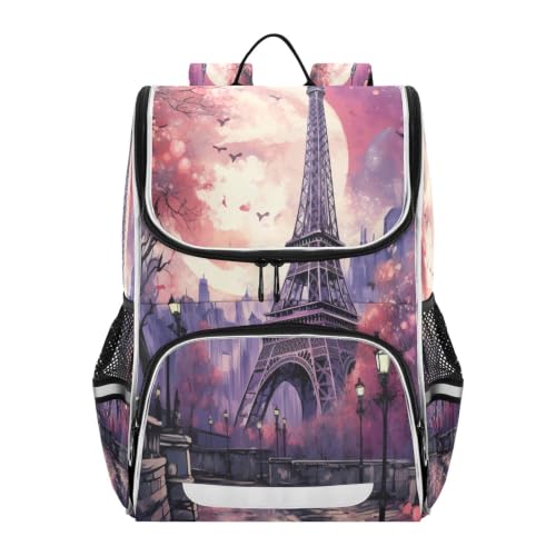 Sac à dos scolaire de grande capacité Londres Art Sommaire pour exprimer sa créativité