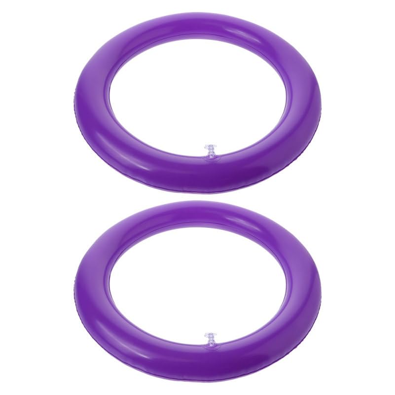 BESPORTBLE Yoga Ball Base 2 X Yoga Ball Base Purple PVC