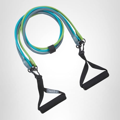 Gaiam 3-in-1 Resistance Tube Band Kit with Foam Handles — view 8