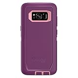 OtterBox DEFENDER SERIES for Samsung Galaxy S8 (SCREEN PROTECTOR NOT INCLUDED) - Frustration Free Packaging - VINYASA (ROSMARINE/PLUM HAZE)
