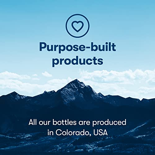 Polar Bottle - Session - 15oz Muck - Forest Green - Water Bottle – Ideal for Your Mountain Bike Adventure - Fits Most Bike Bottle Cages by Polar Bottle - Image 5