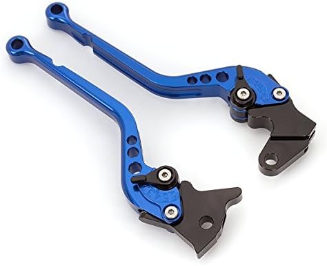 Miniatura 4 de FXCNC Palancas de embrague de freno ajustables largas compatibles con Bajaj Pulsar 150 180 200 220 220F 200AS 200RS 150NS 180NS 200NS DOMINAR todo