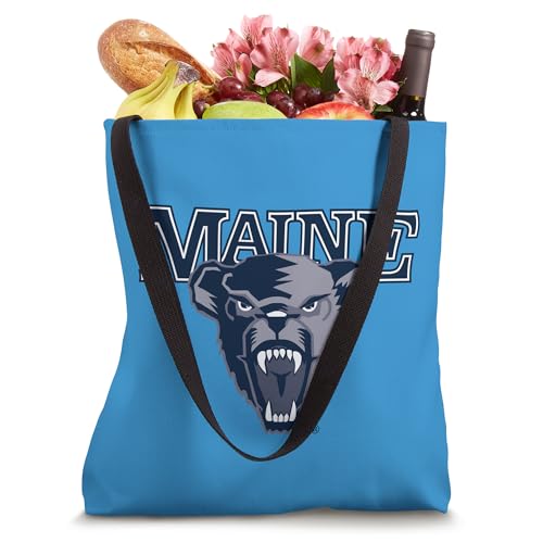 Bolso tipo tote de la Universidad de Maine Black Bears para fanáticos del deporte miniatura 4