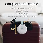 Yogasleep Rohm Portable White Noise Sound Machine, 3 Soothing Natural Sounds with Volume Control, Sleep Therapy For Adults, Kids & Baby, Noise Cancelling for Office Privacy & Meditation, Registry Gift - Image 5