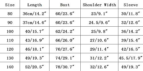 Ptpuke Unisex Kids Cotton Crewneck Long Sleeve Thin Sweatshirt 1-8Years T-Shirts White #TOP4