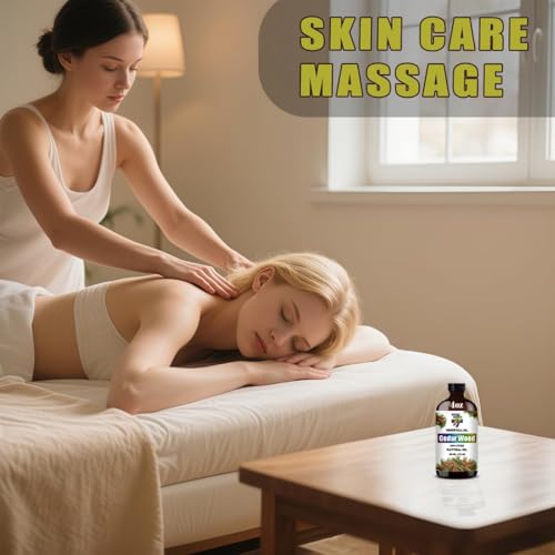 Image of Cedarwood Essential Oil for Diffuser Massage,Cedarwood Oil - 4 oz