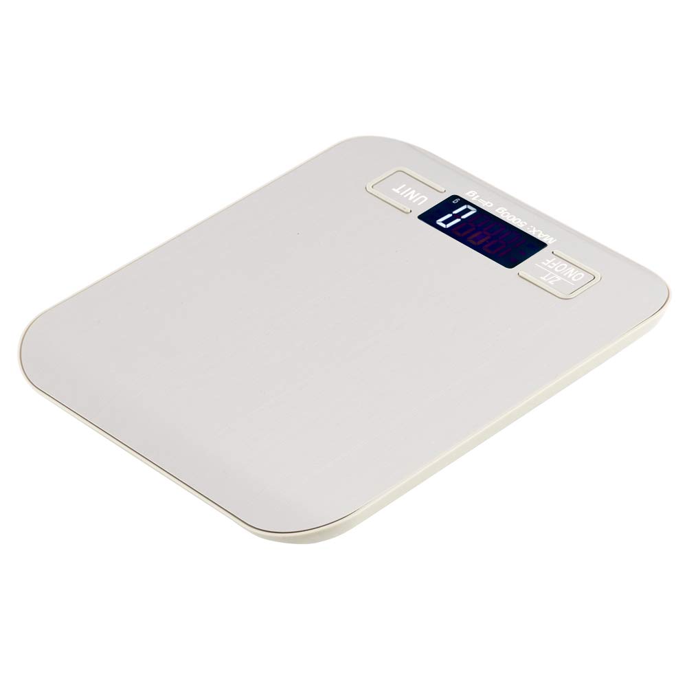 Postal Scales Jewelry Electronic Scale High Precision Two Pallets Portable Mini Electronic Digital Food Scales 5000g/1g Pocket Case Kitchen Jewelry Weight Balance Scale w/Battery (5000g / 1g) : Office Products