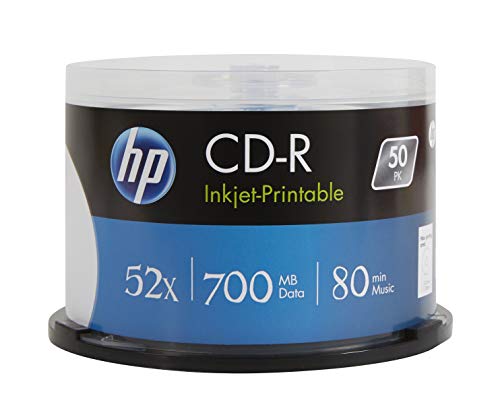 HP CDR Print 52X Box 50 unités - vue 4