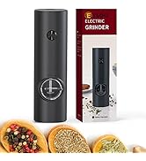 EYSOO Electric Salt and Pepper Grinder Gravity Control Salt Pepper Grinder Electric Pepper Grinde...