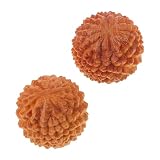 ERINGOGO 2stücke Handmassagebälle Aus Holz in Durianform Handliche Fitnessbälle Zum...