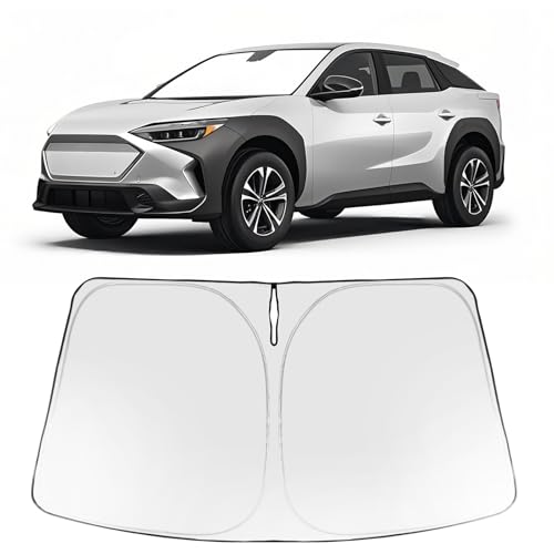 Image of Proadsy 2026 Upgrade Windshield Sun Shade Custom Fit Solterra 2023-2026 Foldable Front Sunshade Protector Sun Visor Blocks UV Rays Keep Car Cooler Accessories