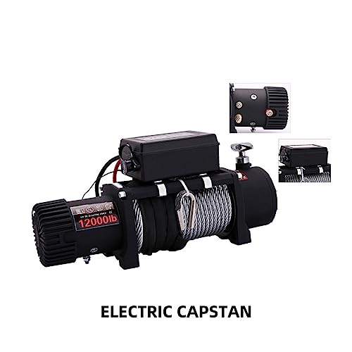 Cabrestante Eléctrico 24V para Vehículo 3000LB miniatura 2