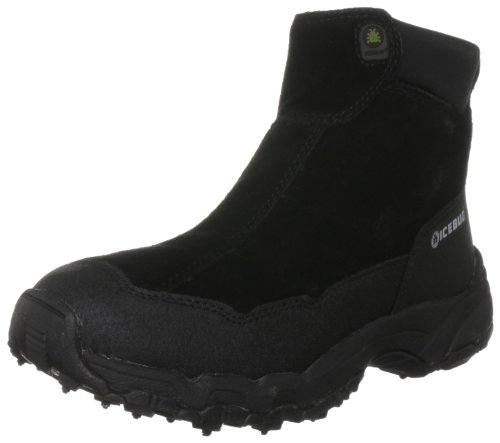 Icebug Women's Metro BUGrip Studded Traction Winter Boot,Black,5.5 M US