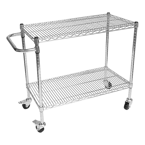 Chariot de service robuste pour cuisine et organisation repas