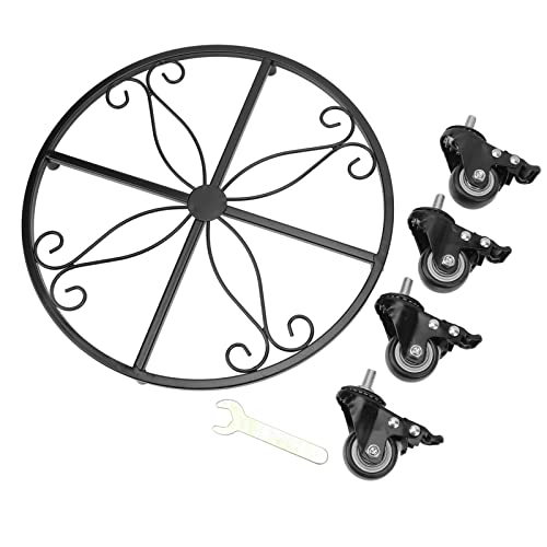 Suporte para Plantas Removíveis para Serviço Pesado Em Vasos Com Rodas para Vasos Internos e Externo