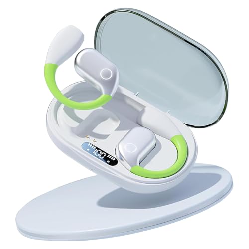 Open Wireless Bluetooth Earbuds with Charging Box, Ergonomic...