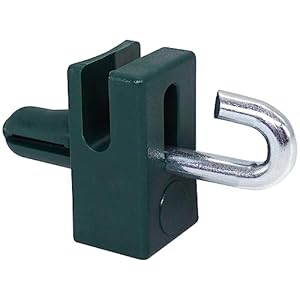 SKIR'CO Zaunklammern 50 Stück Grün