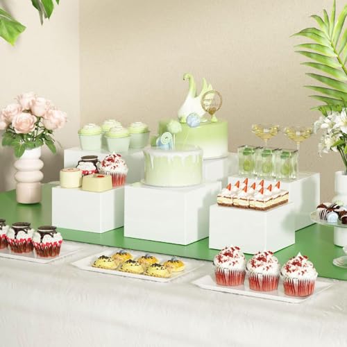 Support de nidification perfk en acrylique transparent pour buffet 7 pièces - 6