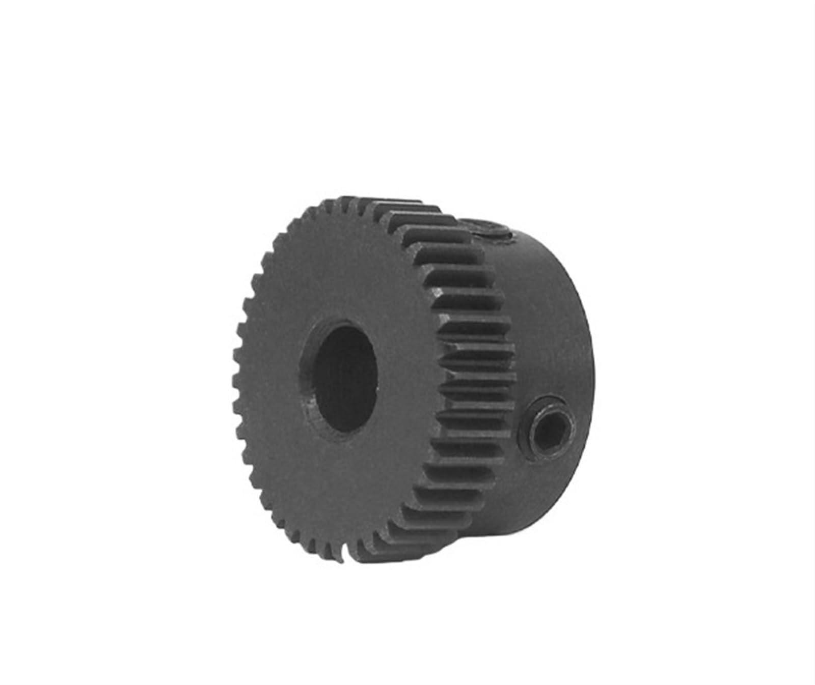 Bevel Gear Pinion Hardware Mechanical 1pcs 0.5M Spur Gear 40T Carbon Steel Blackening Gear Wheel Bore Size 5/6/6.35/8/10mm Transmission Accessories(0.5M 40T Bore 10mm)