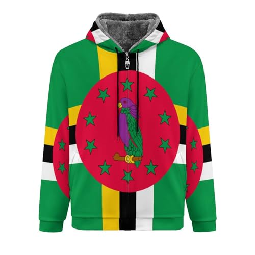 Chaqueta de invierno con forro y capucha estilo polar con cremallera 3
