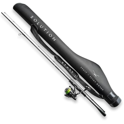 Big L Solution Start Combo - Monkey Lures Angel-Set Spinnrute mit Rolle bespult für Einsteiger und Profi inkl. Angeltasche (Barsch - 2 10 m | 7-25 g | 2000 Rolle)