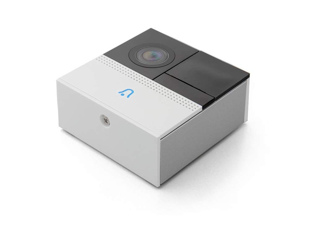 Caliber Unbekannt Audio Technology HWC501 IP-Video-Tuersprechanlage Funk, WLAN Komplett-Set 1 Familienhaus Wei, Weiß, Schwarz