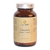 kurkuma Kapseln / Curcumin Extrakt / 120 Vegane Kapseln / Curcumingehalt einer Kapsel entspricht ca. 8.000mg Kurkuma/ in Deutschland hergestellt bei GreatVita