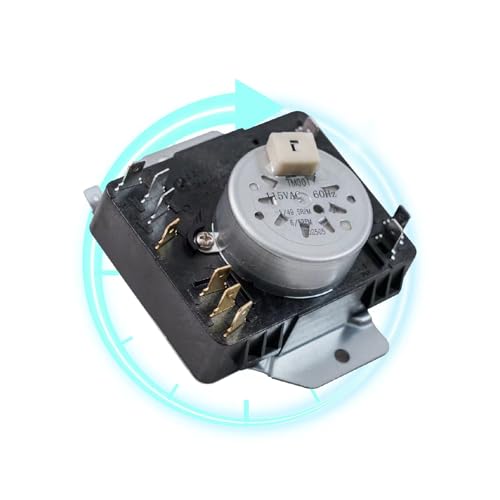 OEM WPW10185981 W10185981 Dryer Timer Compatible with Whirlpool WGD4800XQ1, Compatible with Maytag MGDC215EW2, Compatible with Kenmore. Replaces AP6016540 1481704 PS11749830