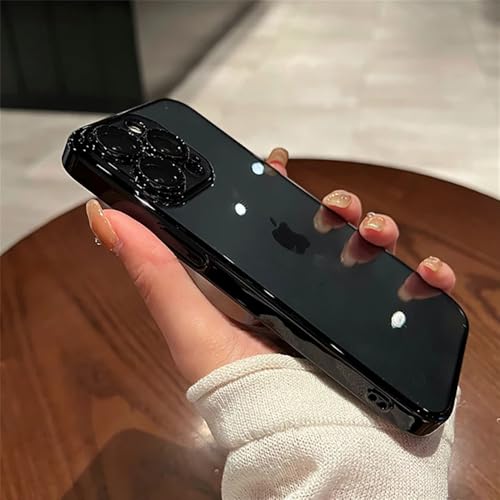 Coque en silicone transparent pour iPhone 11 Pro Max violet