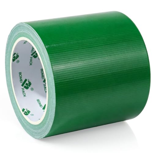 Image of BOMEI PACK 1Pack 4inch Duct Tape Heavy Duty Waterproof Dark Green 9Mil